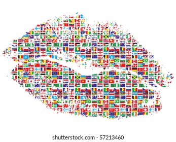 kiss of the world