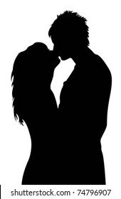 kissing