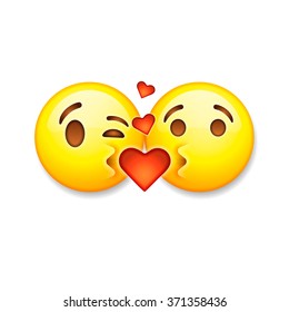 Kiss Emoji Images Stock Photos Vectors Shutterstock