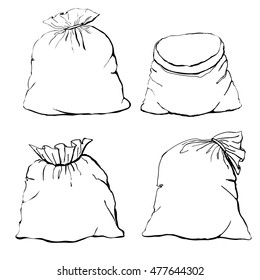 Kit bags, bags - vector illustration