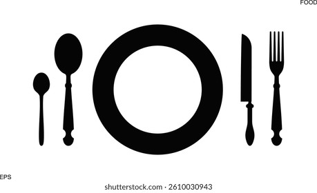 Kitchen accessories set. Isolated kitchen accessories on white background. Food