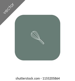 kitchen accessory icon - whisk icon