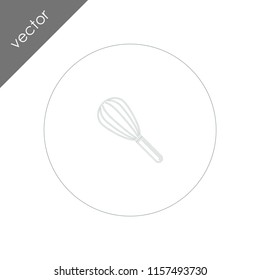 kitchen accessory icon - whisk icon
