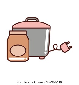 kitchen appliance supply icon vector illustration design