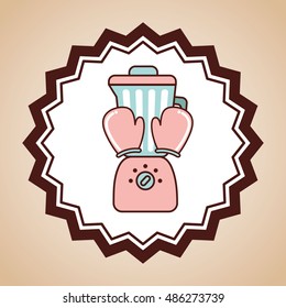 kitchen appliance supply icon vector illustration design