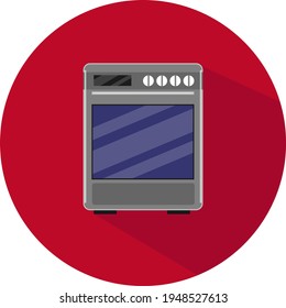 Kitchen appliance vector illustration on white background.