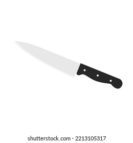 Kitchen Appliances Flat Design Knife