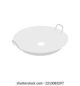Kitchen Appliances Flat Design Wok