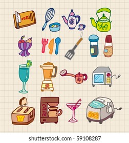 Kitchen appliances icon