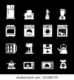 Kitchen Appliances Icons