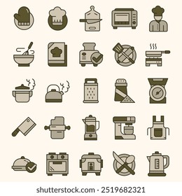 KITCHEN APPLIANCES - UNTESIL ICON SET