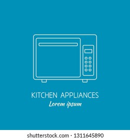Kitchen appliances vector line collection. Icon collection made in line style. Concept for infographic, banner design or web page. 