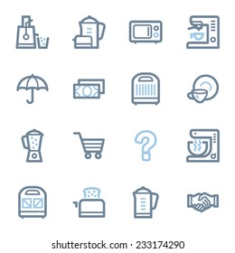 Kitchen Appliances Web Icons