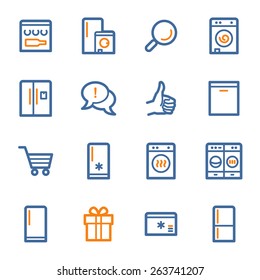 Kitchen Appliances Web Icons