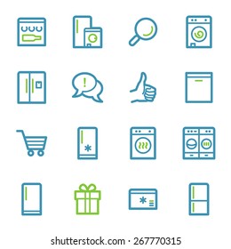 Kitchen Appliances Web Icons