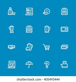 Kitchen Appliances Web Icons
