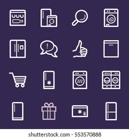 Kitchen Appliances Web Icons