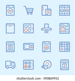 Kitchen Appliances Web Icons