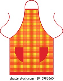 Espectro de cocina, ilustración, vector sobre fondo blanco.