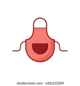 kitchen. apron for kitchen use or in a coffee shop. Fashion apron