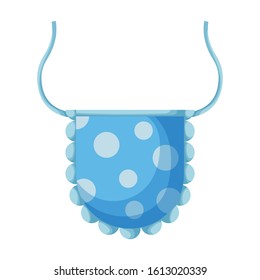 Kitchen apron vector icon.Cartoon vector icon isolated on white background kitchen apron.