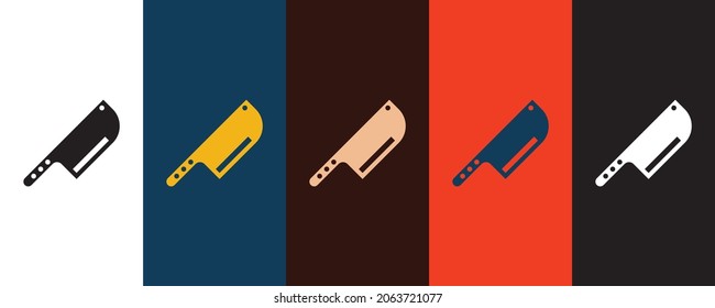 Icono del icono del icono de la cocina símbolo vectorial aislado