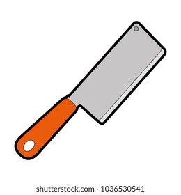kitchen ax isolated icon