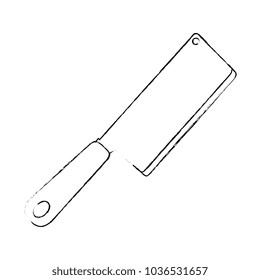 kitchen ax isolated icon