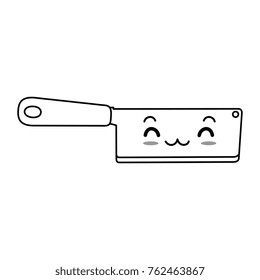 kitchen ax kawaii character