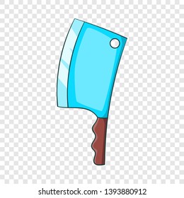 Kitchen axe icon. Cartoon illustration of kitchen axe vector icon for web