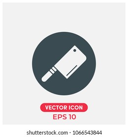 Kitchen Axe Vector Icon Illustration For Web And Mobile App.Ui/Ux