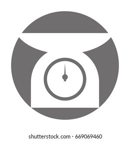 kitchen balance isolated icon