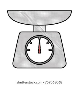 kitchen balance isolated icon