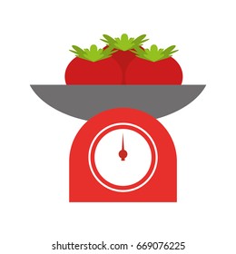 kitchen balance with tomatoes