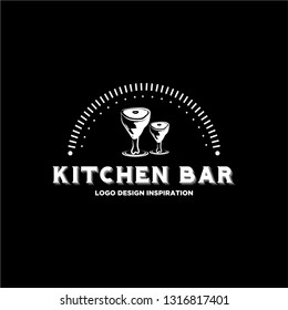 kitchen bar cafe retro / vintage logo design inspiration