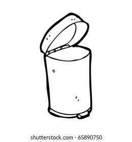 kitchen bin cartoon
