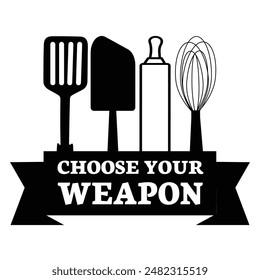 Kitchen black and white text quotes design