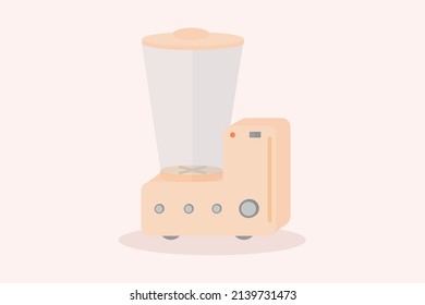 kitchen blender with bowl symbol for cooking icon