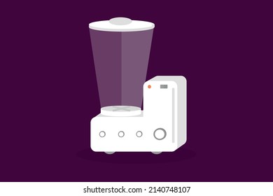 a kitchen blender with bowl symbol for cooking icon
