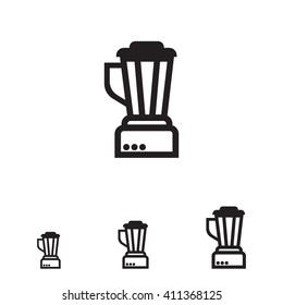 Kitchen blender icon