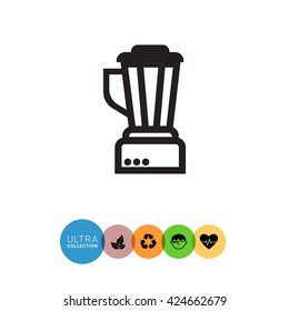 Kitchen blender icon