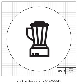 Kitchen blender icon