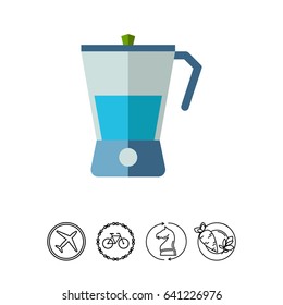 Kitchen blender icon