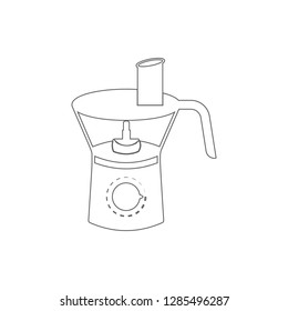 kitchen blender icon. Element of cyber security for mobile concept and web apps icon. Thin line icon for website design and development, app development