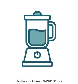 kitchen blender icon vector design template simple and clean
