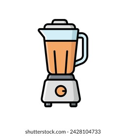 kitchen blender icon vector design template simple and clean