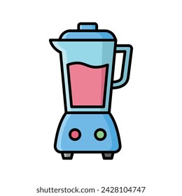 kitchen blender icon vector design template simple and clean