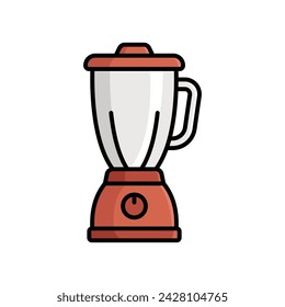 kitchen blender icon vector design template simple and clean
