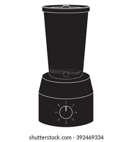 Kitchen Blender icon. Vector illustration isolated on white background