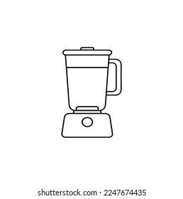 kitchen blender icon,isolated on white background
